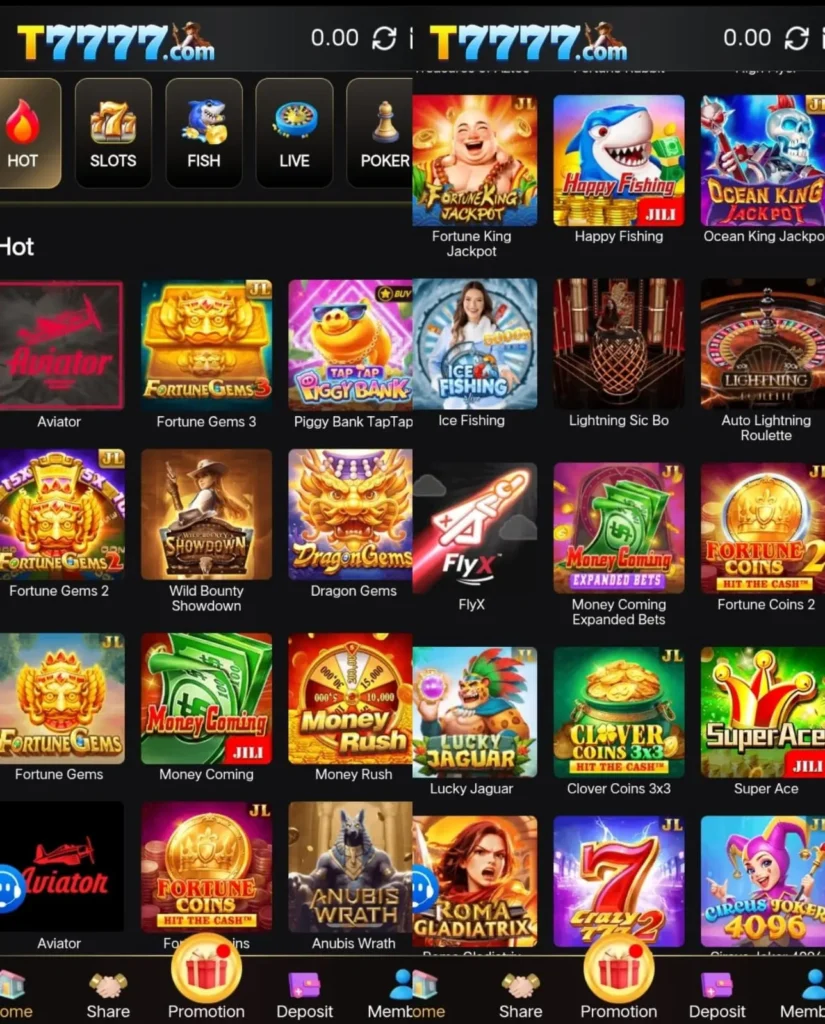 T7777 Game