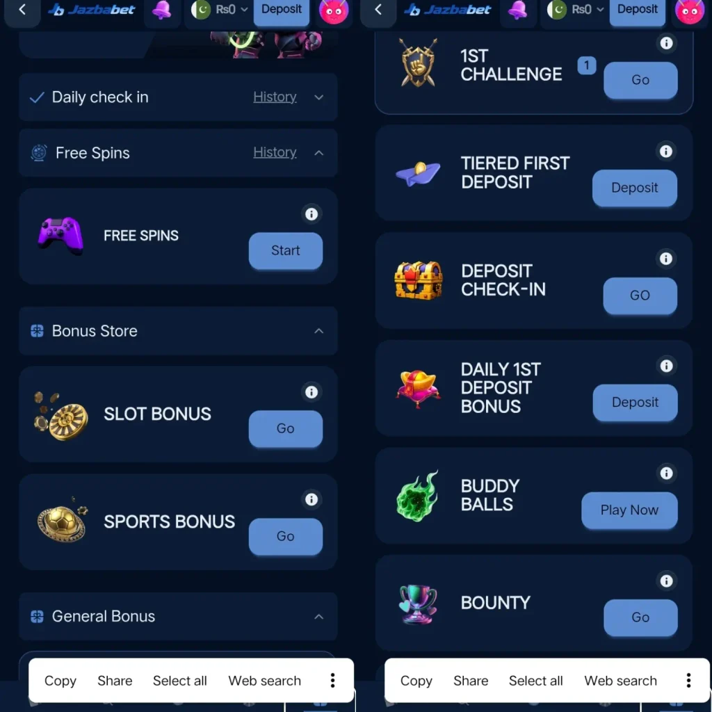 JazbaBet Game